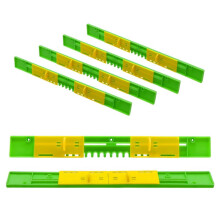6 Pack Beehive Entrance Reducer, Bee Hive Mouse Guard 8 Frame,12.5Inch Plastic Beehive Sliding Mouse Guards