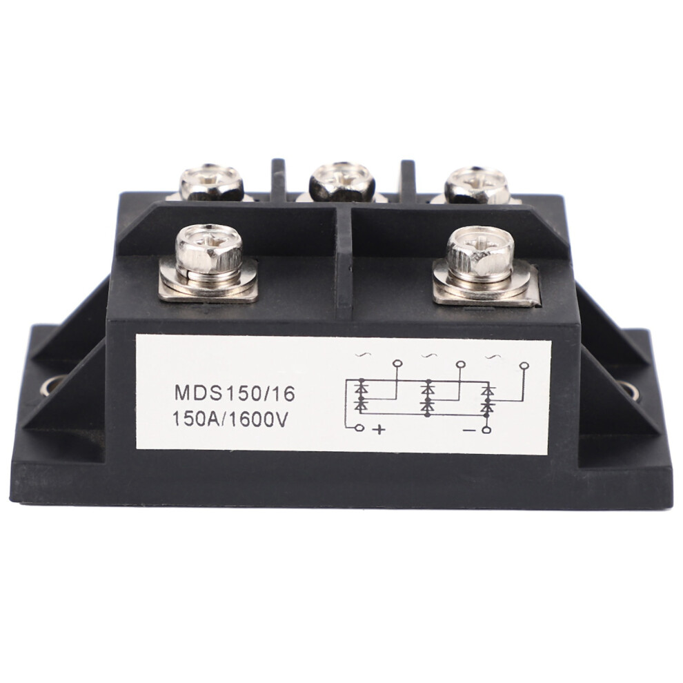 Mds150a 3-Phase Diode Bridge Rectifier 150A Amp 1600V Copper 150 Celsius 80X40x33mm Metal Case Diode Bridge Control 6033626622633