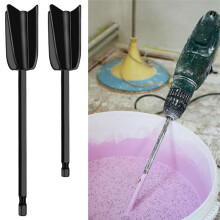6Pcs Drill Mixer Attachment,Mixer Drill Attachment Resin Mixer Paddles Epoxy Mixer Attachment for Mixing Paint Stirrer