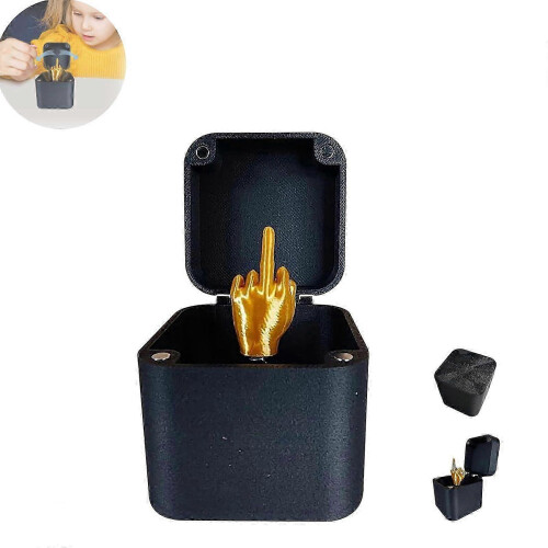 2025 Mittelfinger in einer Schachtel, Überraschungsgeschenkbox mit Mittelfinger,