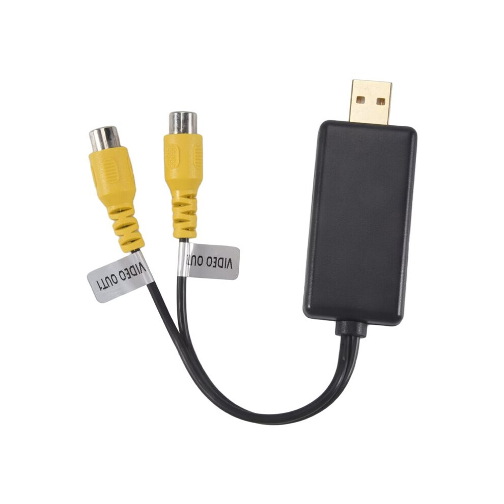 Usb To Cvbs Rca Video Output Adapter Box Interface Connect To Monitor Display Device For Android Radio Multimedia(A) 4711037277391