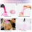 3PCS Root Comb Applicator Bottle 6oz with Graduated Scale for Precise Root Coverage, 3 Colors 3