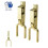 Heavy Duty OneHand Automatic Gate Latch, Rust Resistant Steel for Farm, Ranch, Backyard (2 Pcs) 1