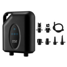 Portable Electric Air Pump 20PSI High Pressure Paddle Board Compressor Inflation & Deflation Pump for Surfing Boat