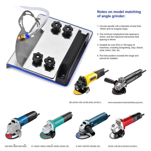 45 Degree Tile Chamfering Tool -Angle Grinder Stand for Tile 45 Chamfer Cutting,Grinder Tool for Cutting Ceramic Stone 2