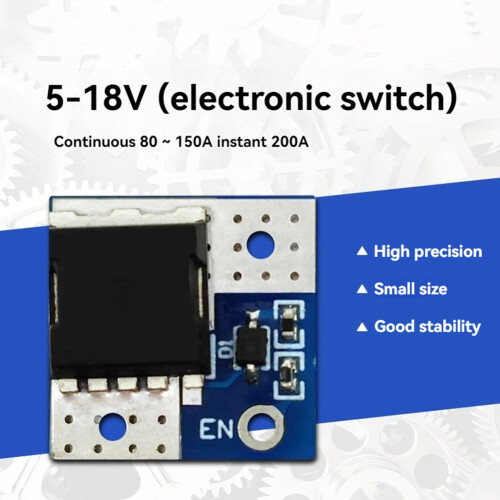 5-18V  High Power MOS Trigger  Drive Module 200A Max FET PWM Placa de Controle de Interruptor Eletrônico Regulado 2
