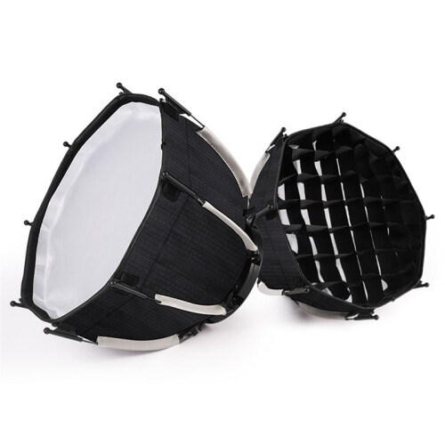 30cm Octagonal Softbox  Bowens Mount Quick Release Honeycomb Grid Softbox for ZU60 or M60 COB Fill Light Studio