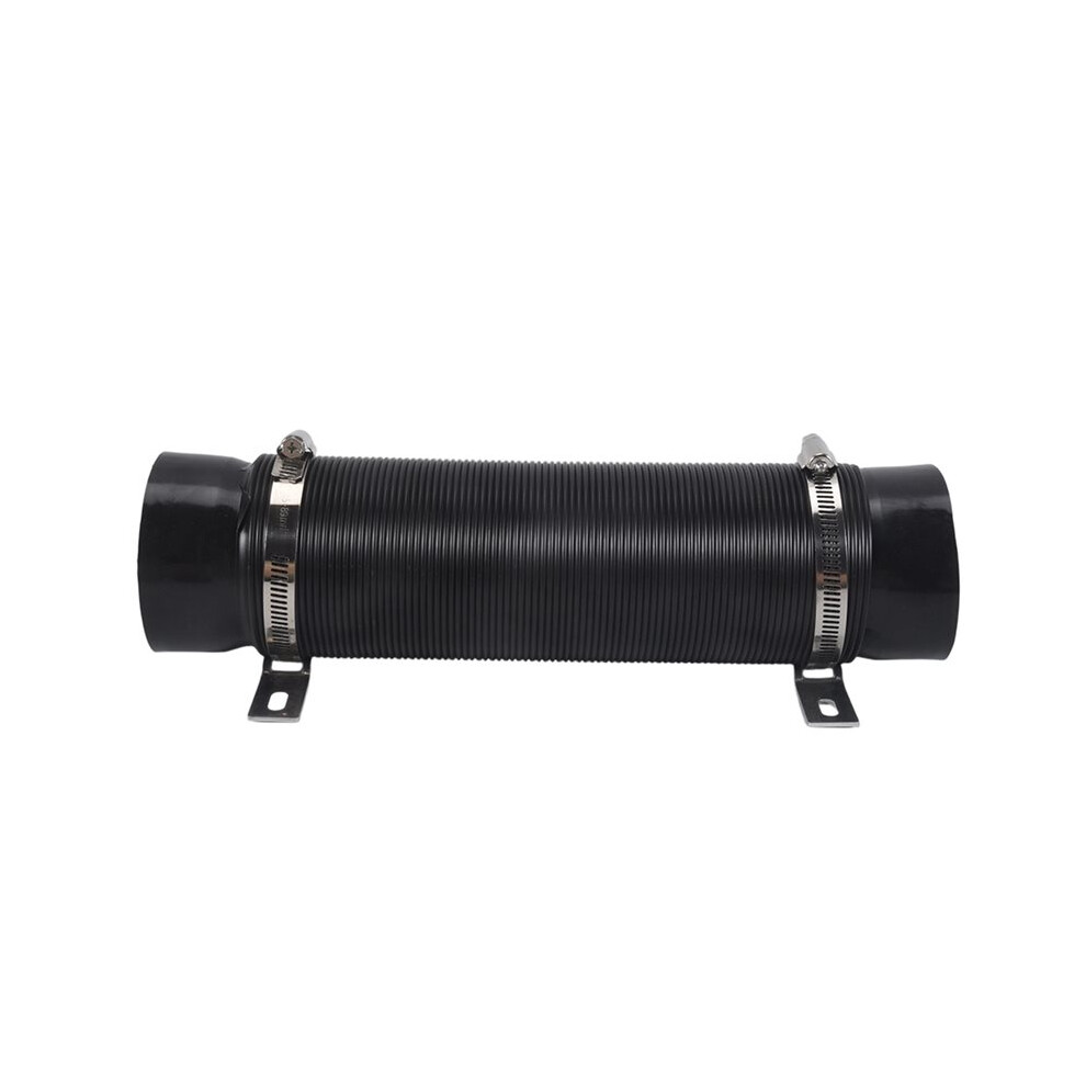 Universal Flexible Car Engine Cold Air Intake Hose Inlet Ducting Feed Tube Pipe With Connector Light 4711140804163