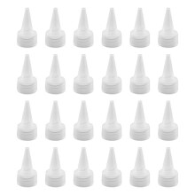 24PCS Squeeze Bottle Cap Replacement Squeeze Bottle Cap Plastic Bottle Squeeze Headfor Squeeze Bottle Dispensing Cap