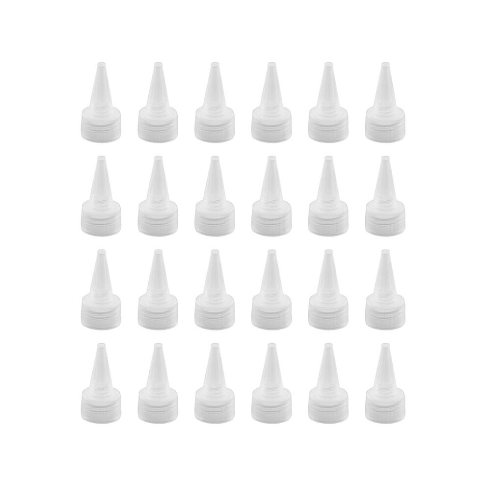 24Pcs Squeeze Bottle Cap Replacement Squeeze Bottle Cap Plastic Bottle Squeeze Headfor Squeeze Bottle Dispensing Cap 6032608017863