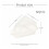 50Pcs Cake Slice Containers with Hinged Lid,Disposable Pie Slice Boxes,Individual Cheesecake Containers,Cake Carriers 7