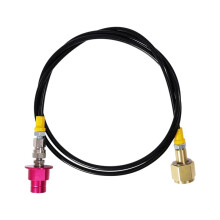 Soda Terra Machine Co2 Adapter Schnellanschluss Adapter Kunststoffschlauch CGA320 für DUO/TERRA/ART/Crystal3.0/GAIA