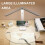 LED Desk Lamp 3 Level Dimmable Touch Night Light USB Rechargeable Eye Protection Foldable Desk Lamp 4