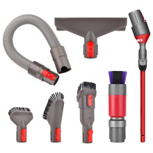 For V15 V11 V10 V7 V8 Brush Tools: Traceless/Soft/Stiff Bristle Extension Hose Mattress Brush Upgrade Crevice Tool