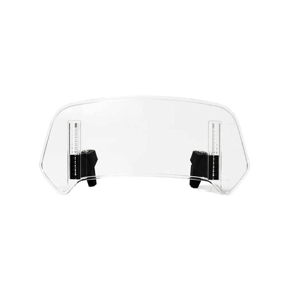 Motorcycle Windshield Transparent Extension Adjustable Spoiler Deflector For 28X12cm 4712777206733