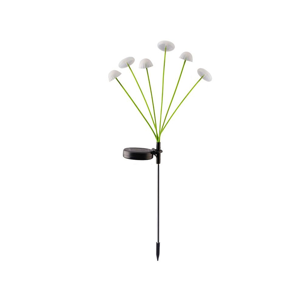 Solar Garden S 6- Led Mushroom Lamp Jellyfish Atmosphere For Garden Yard Patio Pathway Decor Lawn Lamp B Light 6033669831566