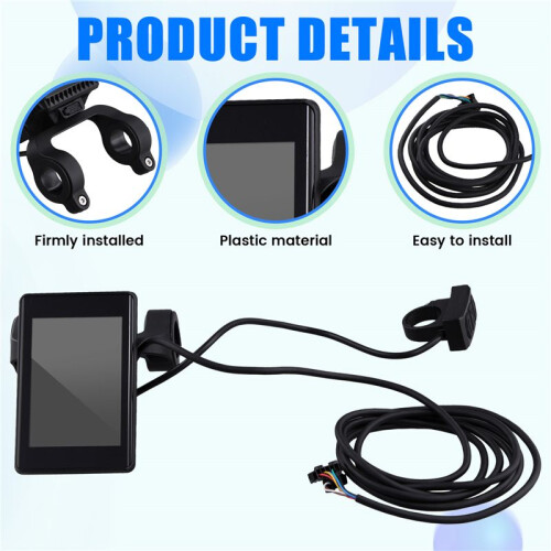 X1 Electric Bicycle LCD Display Multifunctional Riding Color Screen Control Panel for 22.2mm Handlebar 2