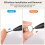 Replacement Pen Tips for  2 Pen- 4096 Pressure Sensitivity and Tilt Writing Support, with Nibs Removal Tool,A 6