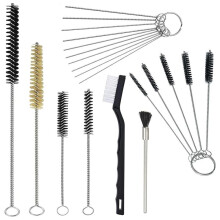 Sprayer Cleaning Kit 17 Pcs Multi-Purpose Paint-Gun Brush Cleaner Tool with Nylon Tube Brushes and Needles