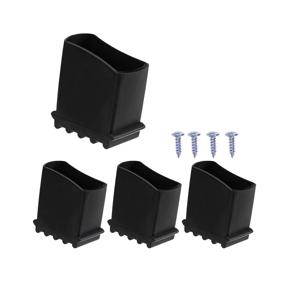 4 Pcs Household Ladder Foot Cover Rubber Ladder Feet Chairs Telescoping Extension Pads For Step Ladders 6134130606598