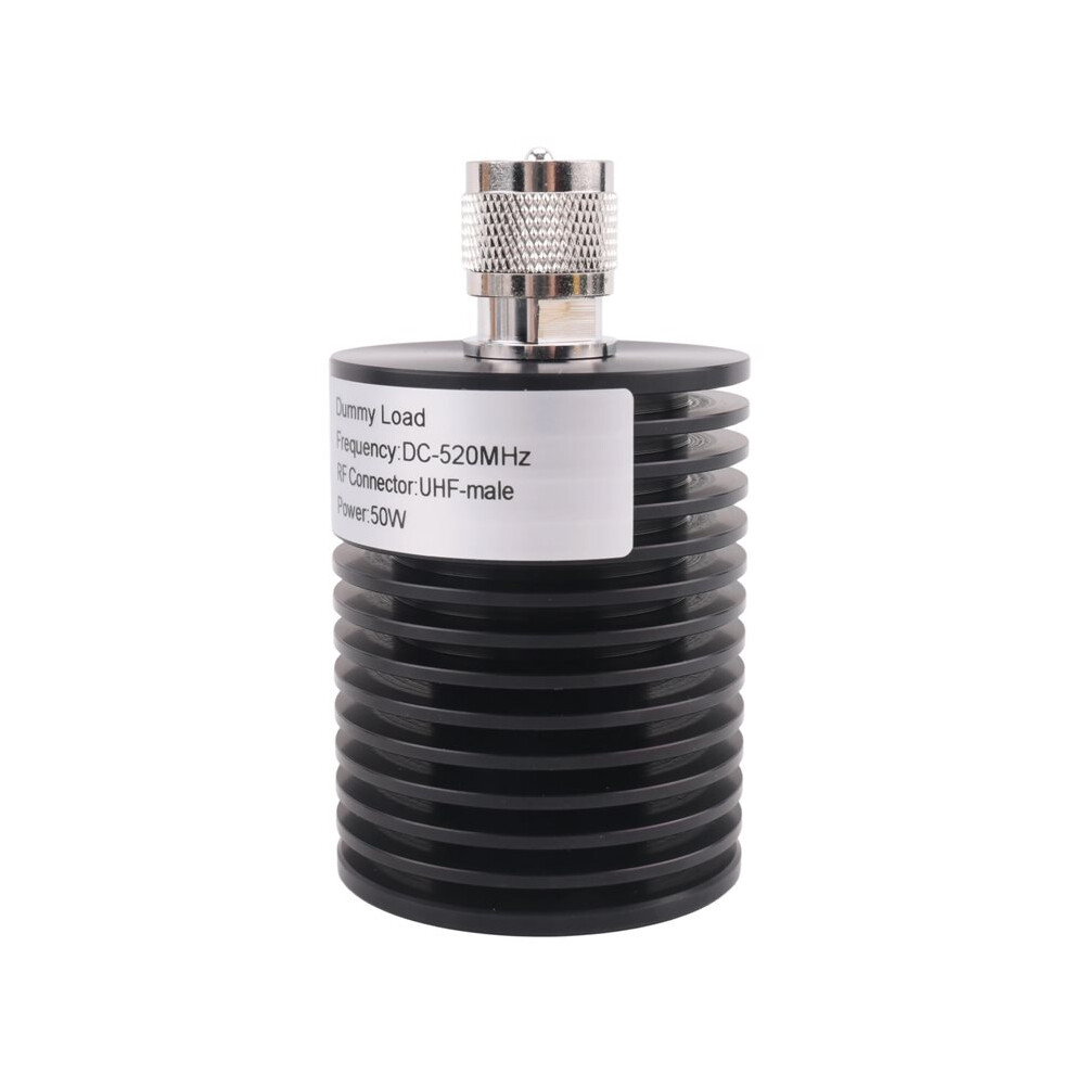 Rf Coaxial Dummy Load 50W U Style Uhf Pl259 M Male Plug Connector 50 Ohm -500Mhz Dummy Load 4712462297060