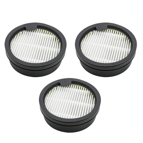 3 Stück Staubsaugerfilter, runder Staubsaugerfilter,