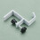 Non-Punched Bag Hook Desk Side Bag Hanging Tool Removable and Movable Handbag Stand White 3