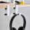 Non-Punched Bag Hook Desk Side Bag Hanging Tool Removable and Movable Handbag Stand White 4