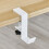 5 Pcs Single-Layer Locking Table Hook Student Bag Hook Office Desk Mobile Bag Hook Desk Side Table Hook White 4