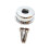 TL Round Socket Elgitarr Ljudutgång Jack Socket Socket TL Guitar Jack Elbasutgång Silver 1