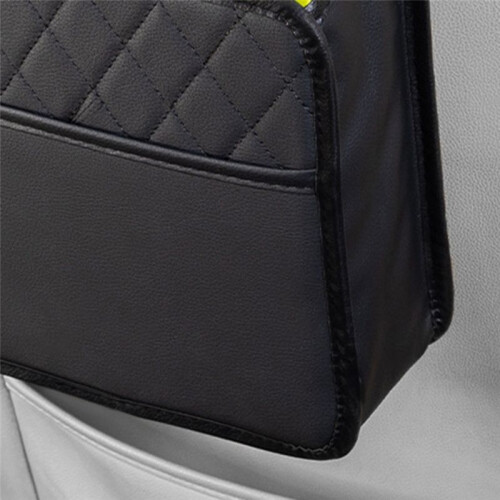 Multifunctional Car  Storage Bag Leather Storage Bag Suitable for Most Car Models Interior Design 1