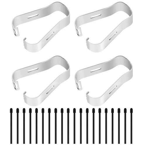 1 Set of  Tips, Striking 2 Stylus Soft Tips/Tips Black Includes: 20 Tips 4 Accessories 1