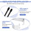 1 Set of  Tips, Striking 2 Stylus Soft Tips/Tips Black Includes: 20 Tips 4 Accessories 4
