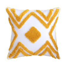 Housse de coussin lombaire touffetée minimaliste moderne pour-3