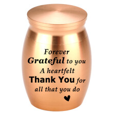 Creative Pet Cremation Jewelry Urn Casket for Ashes-rose gold