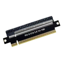 PCIE5.0 Server Video Card Test Adapter PCI-E16X 180 Degree Converter Card 1U Motorcycle Electronic Accessor
