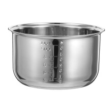 Universal Stainless Steel Inner Pot for Rice Cooker Replacement 4L Electric Rice Cooker Pot for Most Electric Cookers