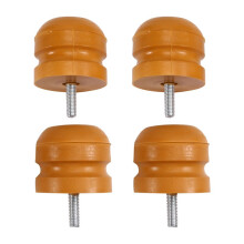4 Stuks Rubberen Bufferblok voor Vrachtwagenkastophanging 1923654 voor Vrachtwagen 1349805 2154867 2470166 Auto-Onderdelen