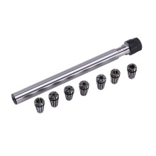 C10 Er8A 100L Collet Chuck Holder + 7Pcs Precision Er8 Spring Set