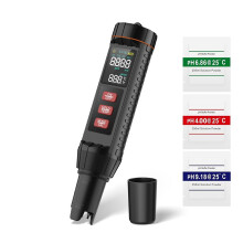 Zwembadzouttester, PH-Meter, 7-in-1 Tds-Zoutgehaltetester EC Orp SGTemp en PH-Tester Digitaal (0,01 Precisie) voor Aquarium