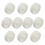 3 Inch Single Wheel Light White PP Plastic Small with Diameter 72mm Smooth Piece Folding Bed Pulley 10Pcs 1