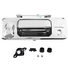 Car Tailgate Handle with Keyhole Hole 69090-0C090 for Tundra Tacoma Back Door Handle B