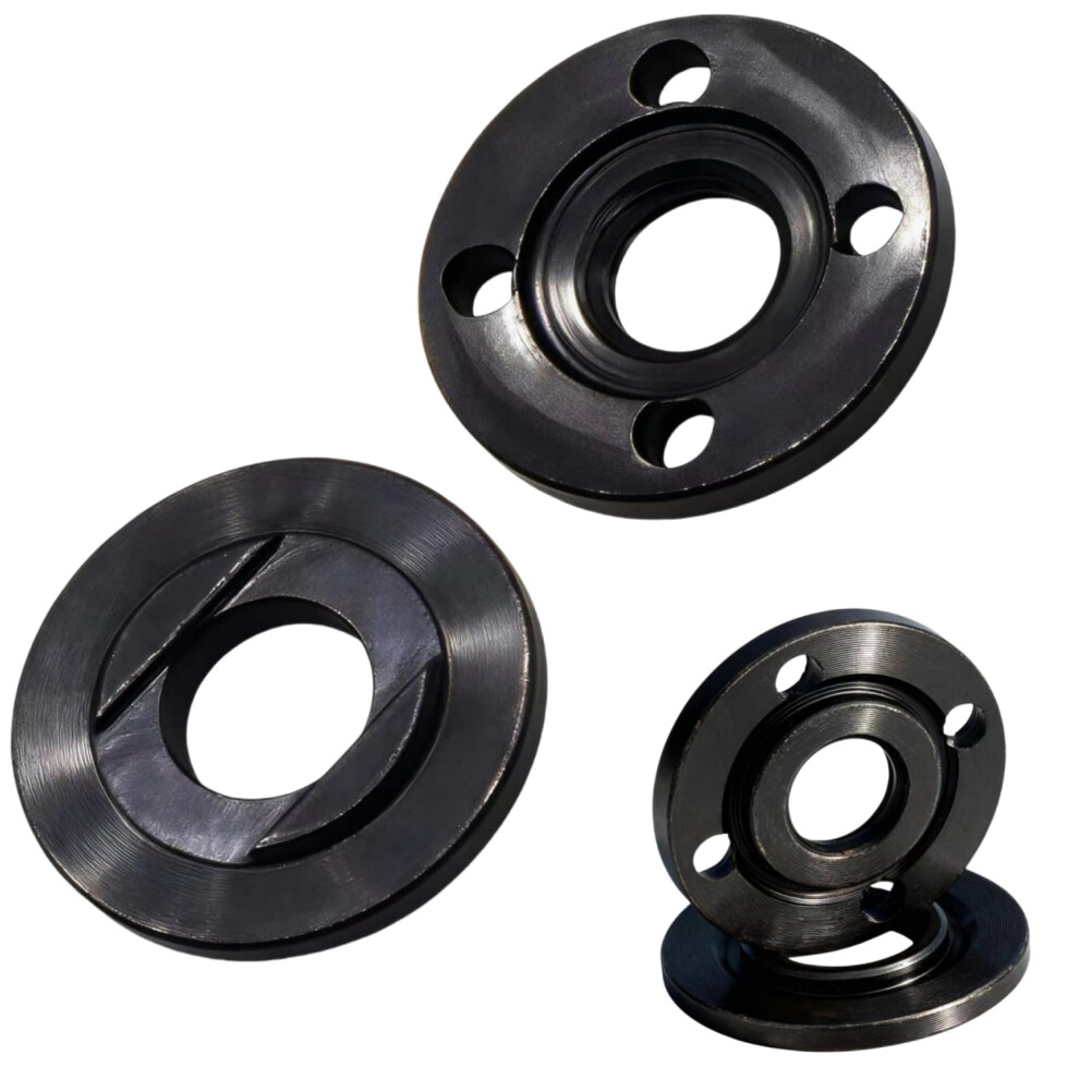 Angle Grinder Flange Nut Lock Kit 2Pack For Makita Dewalt Milwaukee, 5/811 Thread Metal Inner Outer Replacement 9771547261599