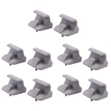 10Pc 8523505100OM Retainer Sunvisor Clips Bracket Grey for Getz I20 2008-2015 85235-05100OM Interior Accessories