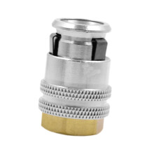 Heavy Duty Tire Inflator Air Chuck with Secure Airtight Seal for Car Bike Truck Tires 20mm