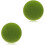 2Pièces Boules De Sphaigne Décoratives Vertes Pour Jardin Et Intérieur 3