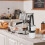 4Pièces À Café Portable En Cuir Noir Réglable 10