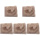 5Ensembles Langes Bandeaux Bébé Beige Polyester Doux 3