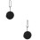 2Pièces Conteneur Silicone Durable Pour Coupe Menstruelle Noire 8