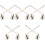 10Pièces Arrête Acier Argent Manche Long Usage 3